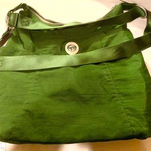 Baggallini dark green cross body bag